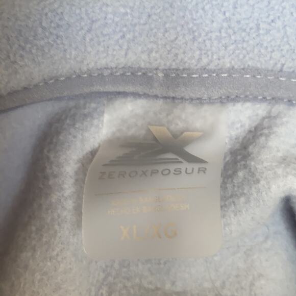 ZeroXposur winter sky Full Zip Fleece Jacket - Picture 4 of 10